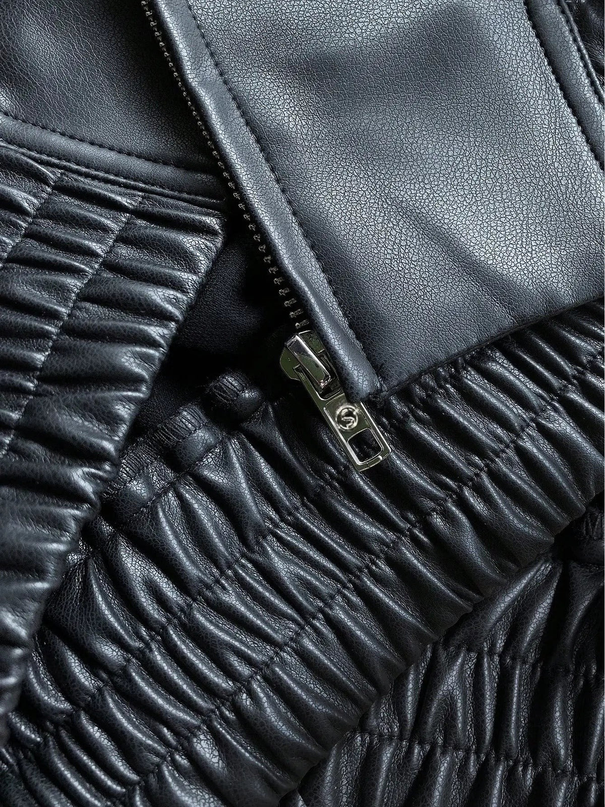 Lulani Relaxed Faux Leather Bomber Jacket_10