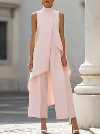 Meinir Tailored Wide-Leg Two-Piece Set