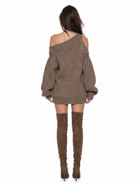 Eglantine Knit Party Mini Dress