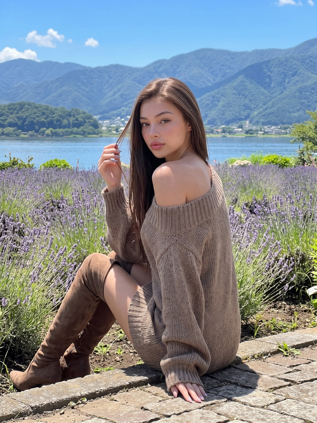 Eglantine Knit Party Mini Dress