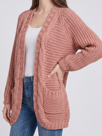 Freesia Oversized Knit Cardigan
