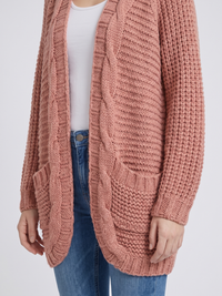 Freesia Oversized Knit Cardigan