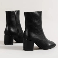 Georgia Block Heel Ankle Boots