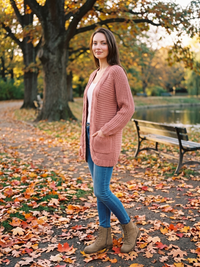 Freesia Oversized Knit Cardigan