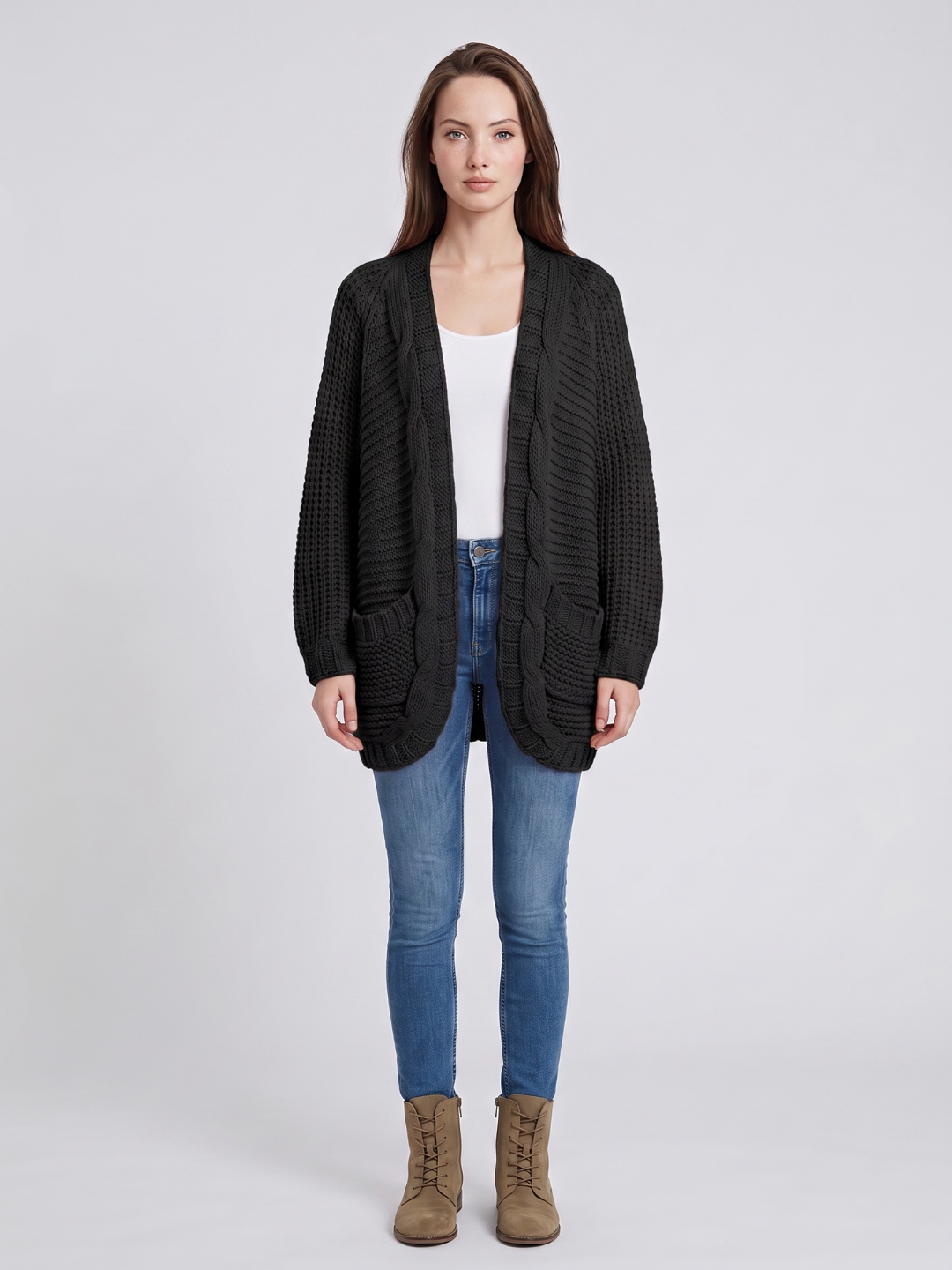 Freesia Oversized Knit Cardigan