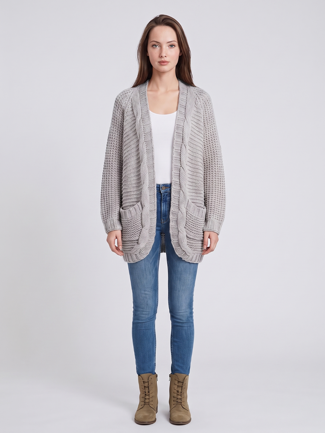 Freesia Oversized Knit Cardigan
