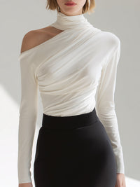 Linnet High Neck Long Sleeve Top