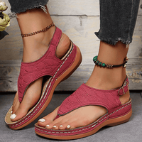 Cameron Arch Support Cross-Strap Cushioned Sandals