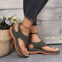 Cameron Arch Support Cross-Strap Cushioned Sandals