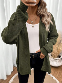 Melisande Oversized Pointelle Knit Cardigan