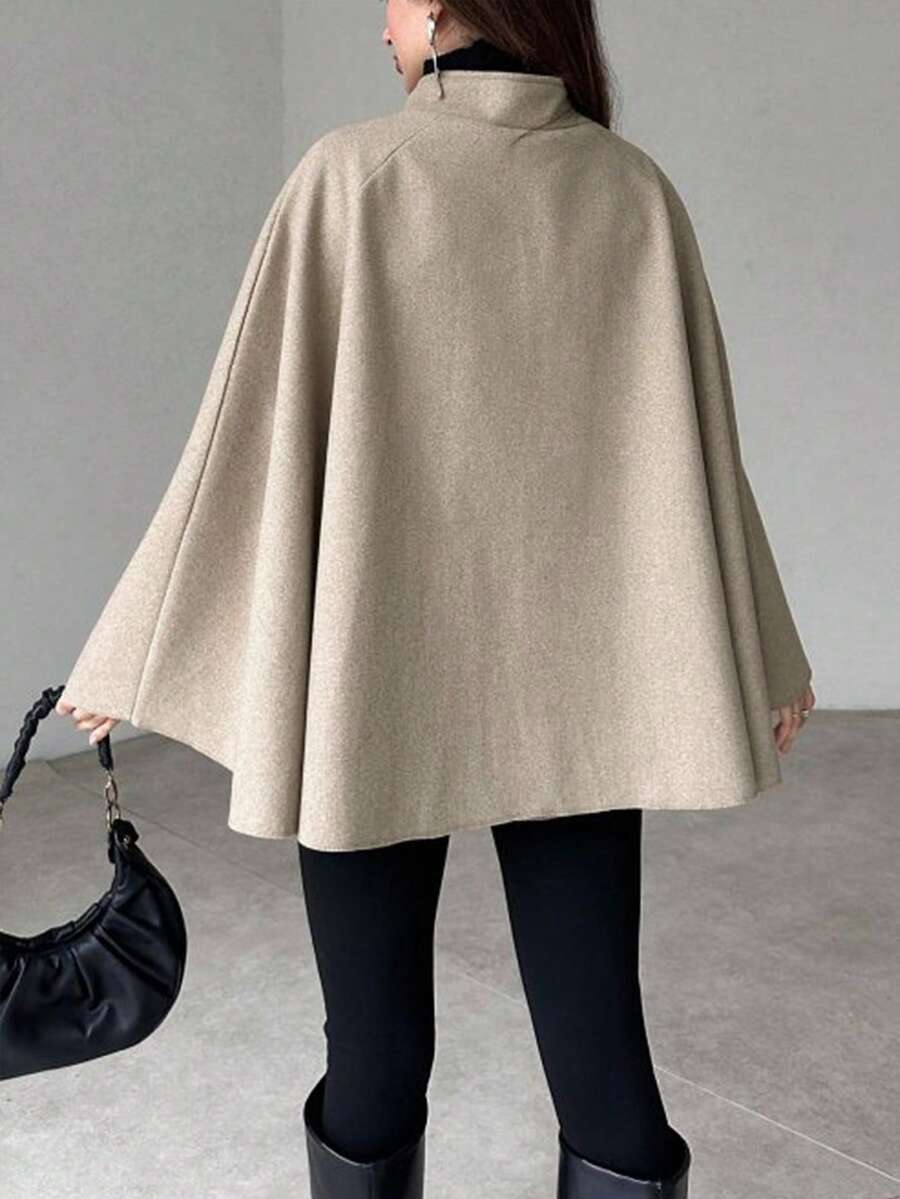 Nolwenn Cape Sleeve Overcoat_4
