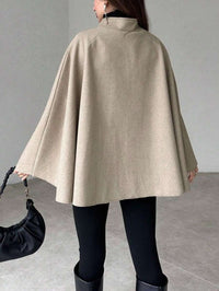 Nolwenn Cape Sleeve Overcoat