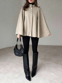 Nolwenn Cape Sleeve Overcoat