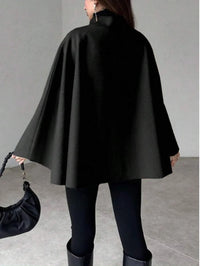 Nolwenn Cape Sleeve Overcoat