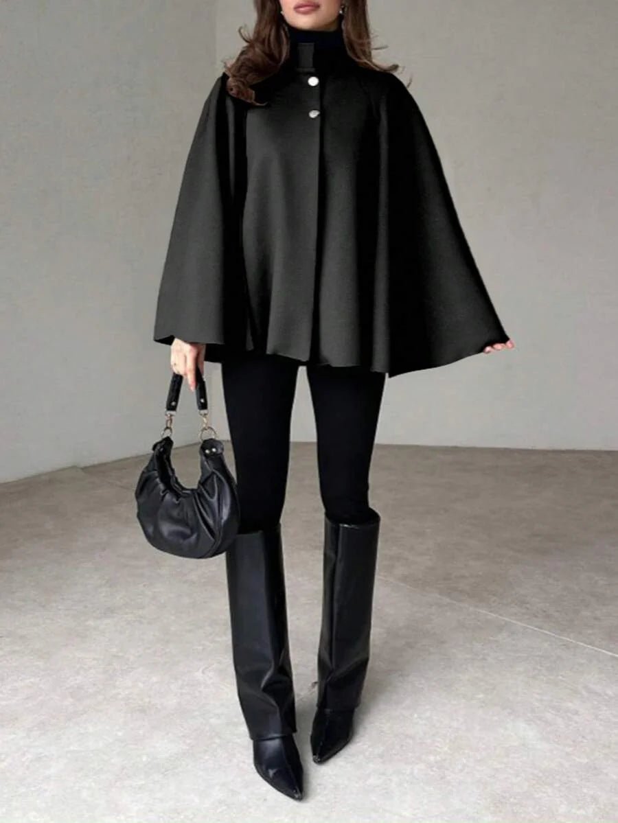 Nolwenn Cape Sleeve Overcoat_8