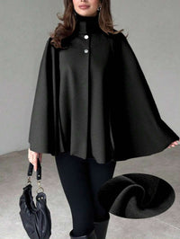 Nolwenn Cape Sleeve Overcoat