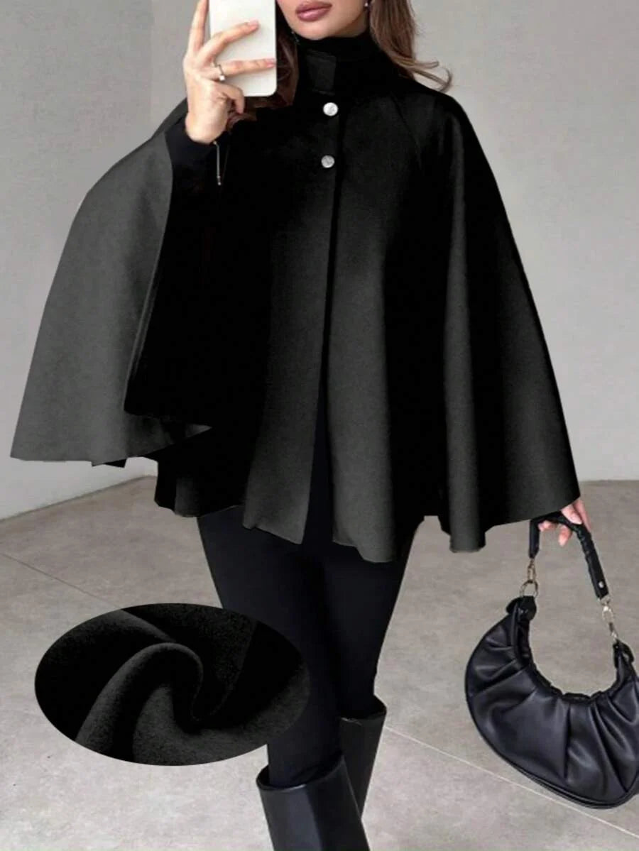 Nolwenn Cape Sleeve Overcoat_6