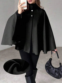 Nolwenn Cape Sleeve Overcoat