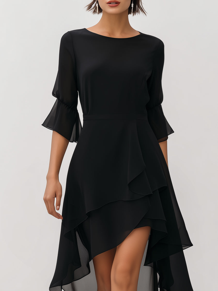 Cadence Layered Chiffon Midi Dress_2