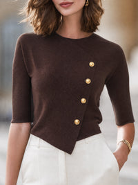 Guinevere Ribbed Knit Top