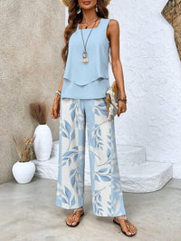 Gwyneth Wide Leg Two-Piece Set