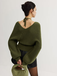 Hollis Wrap Front Knit Top