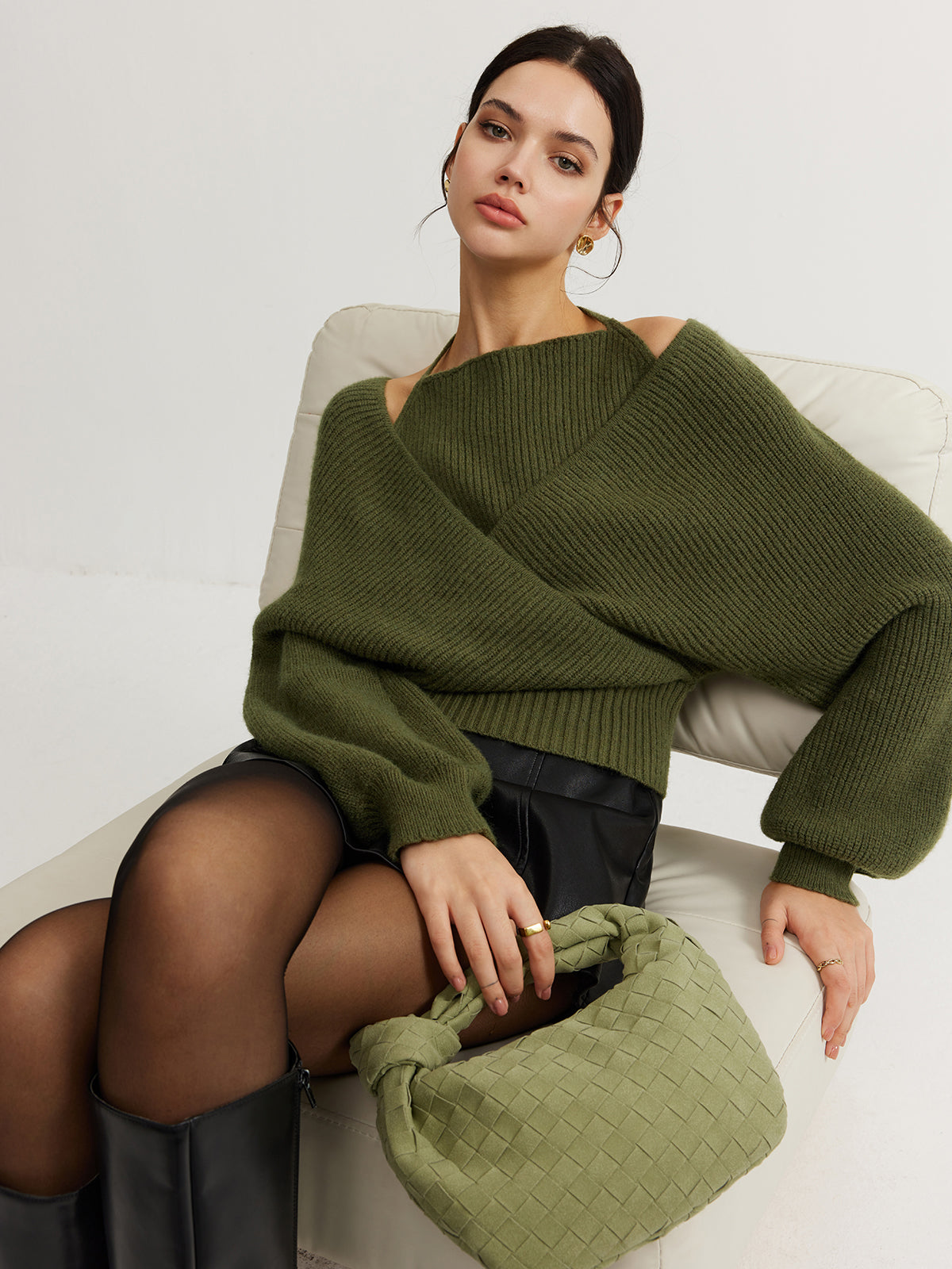 Hollis Wrap Front Knit Top_1