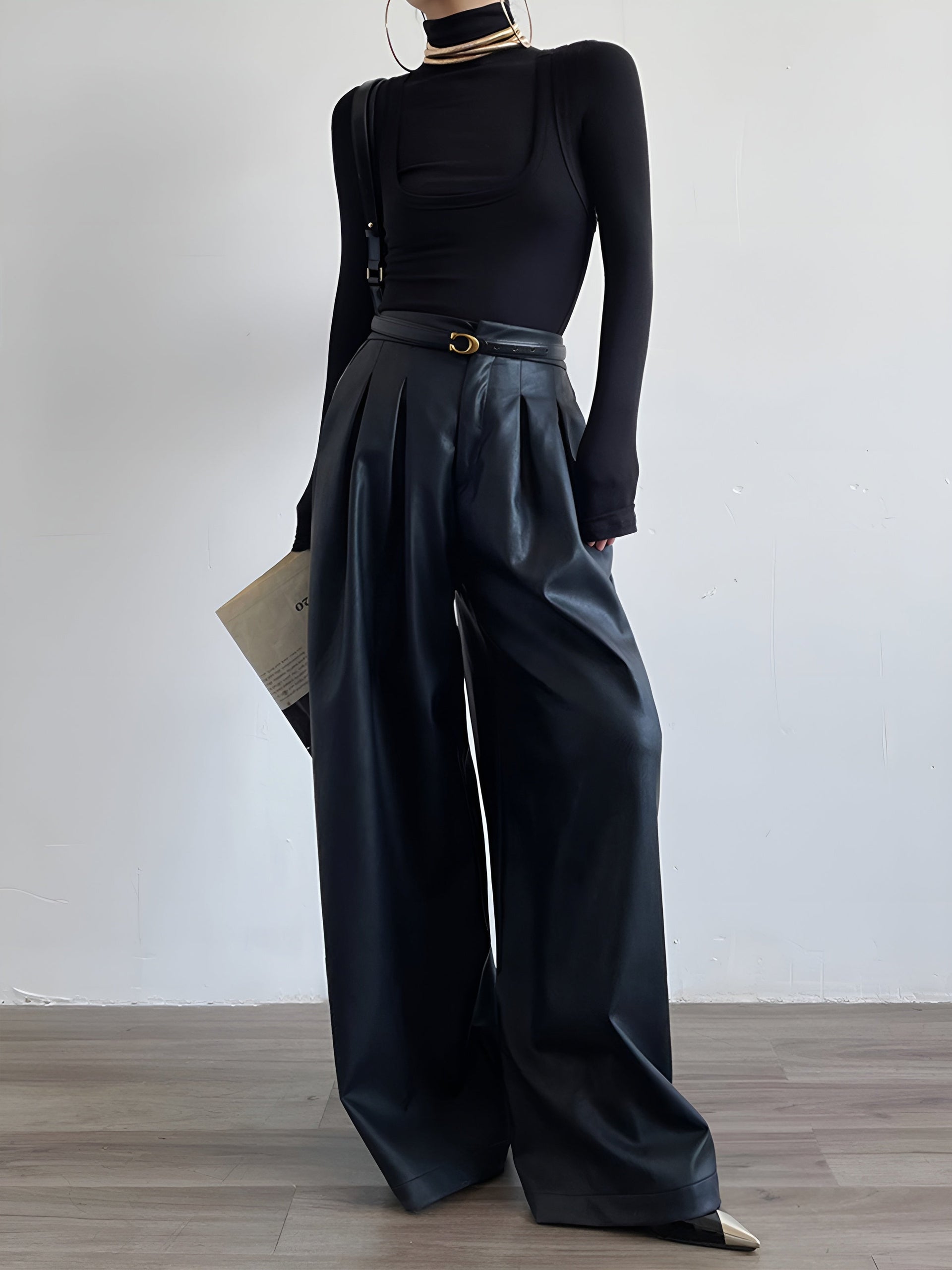 Lilou Mock Neck Long Sleeve Top