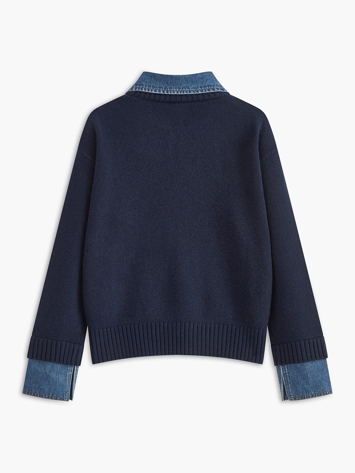 Maddie Collared Knit Sweater
