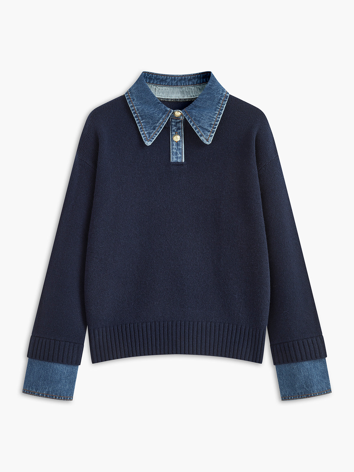 Maddie Collared Knit Sweater_1