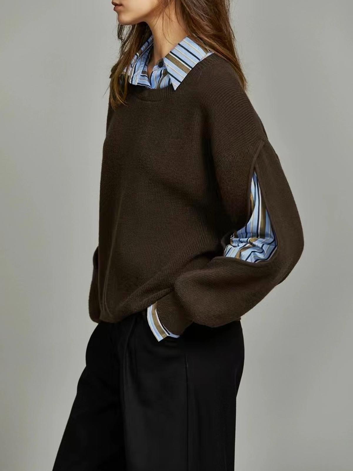 Mireia Ribbed Cutout Knit Jumper_2