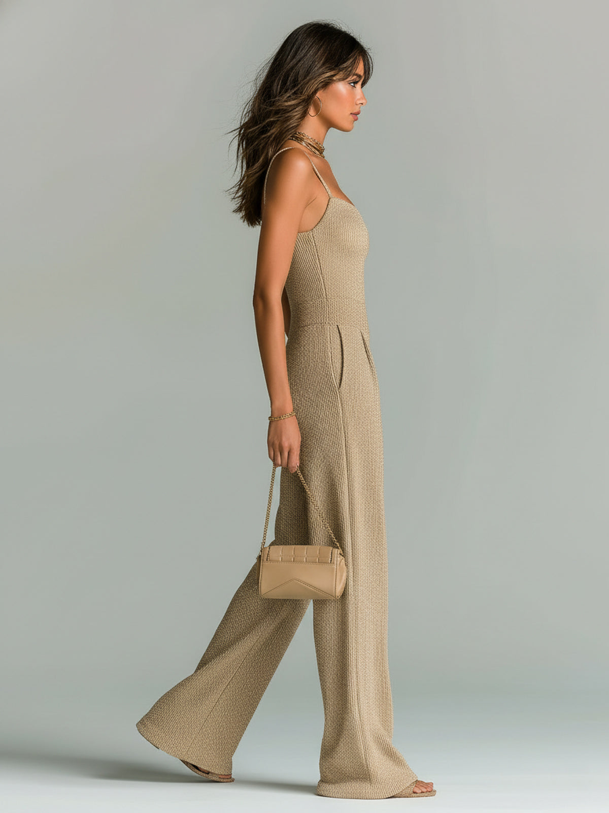 Lise Wide Leg Ribbed Jumpsuit_13