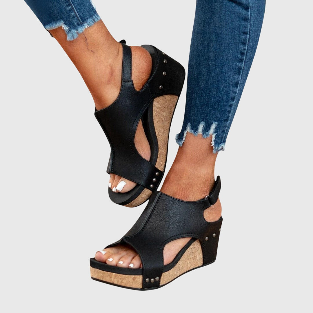 Leocadia Orthopedic Wedge Sandals