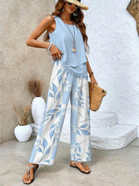Gwyneth Wide Leg Two-Piece Set