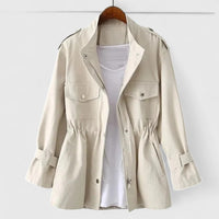 Florentine Belted Double-Breasted Coat