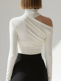 Linnet High Neck Long Sleeve Top