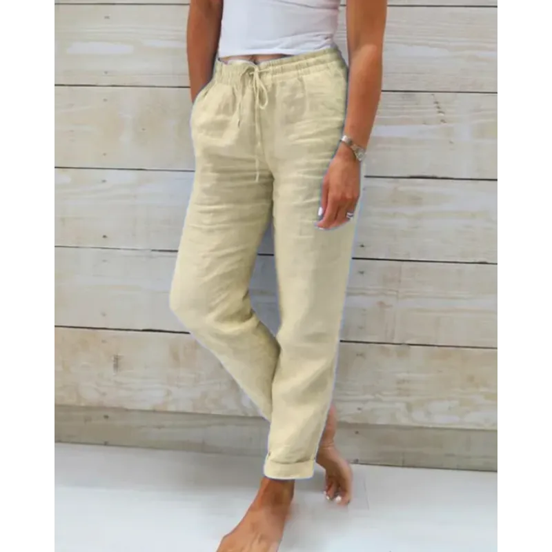 Amabel Linen Blend Trousers