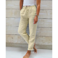 Amabel Linen Blend Trousers