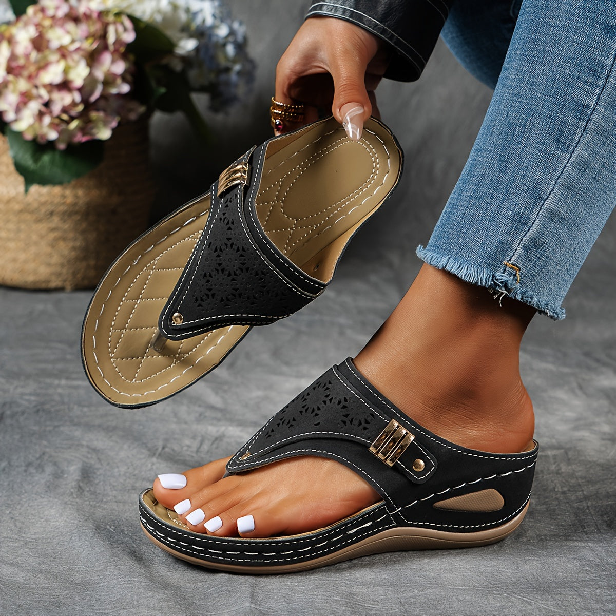 Oleander Orthopedic Arch Support Sandals