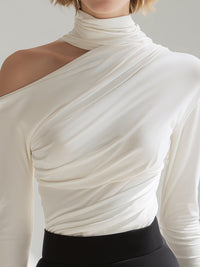 Linnet High Neck Long Sleeve Top