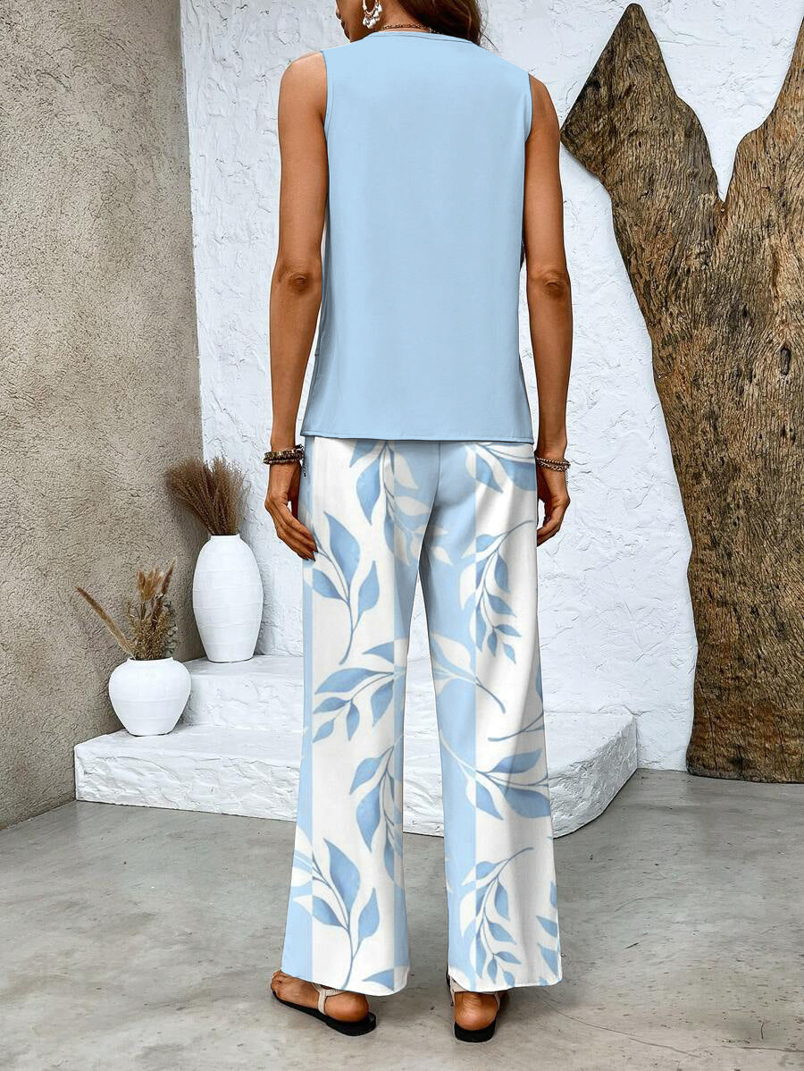 Gwyneth Wide Leg Two-Piece Set