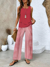 Gwyneth Wide Leg Two-Piece Set