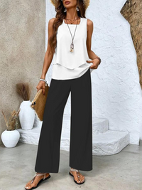 Gwyneth Wide Leg Two-Piece Set