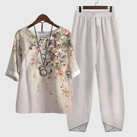 Elspeth Printed Relaxed Two-Piece Set