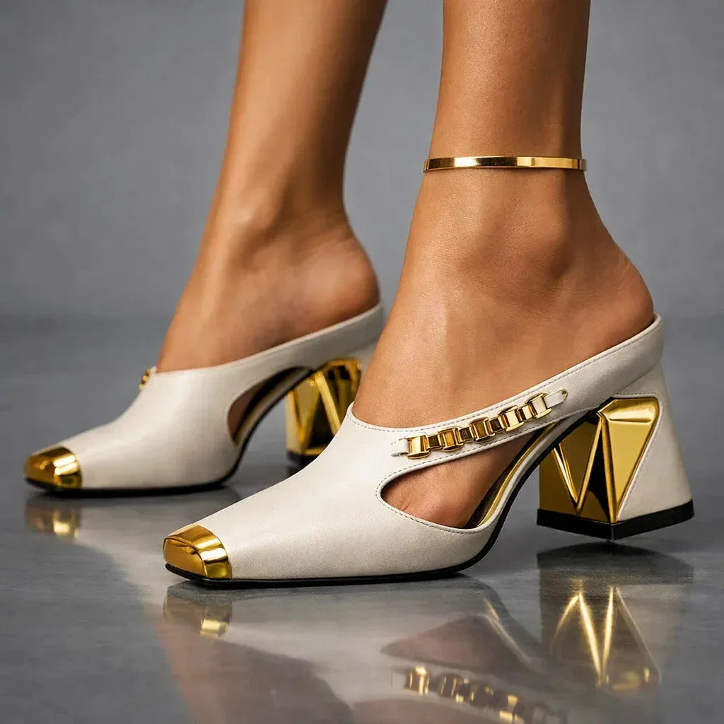 Naomh Arch Support Block Heels
