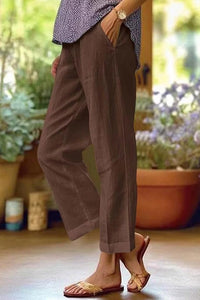Bianca Lake Wide-Leg Breathable Relaxed Summer Trousers