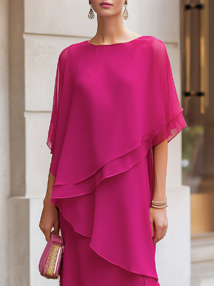 Hesper Chiffon Cape Maxi Dress_3