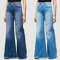 Aurora Retro Bell Bottom Flared Jeans