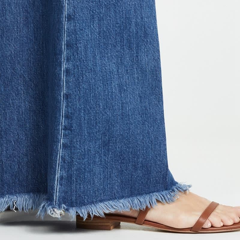 Aurora Retro Bell Bottom Flared Jeans