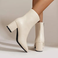 Georgia Block Heel Ankle Boots